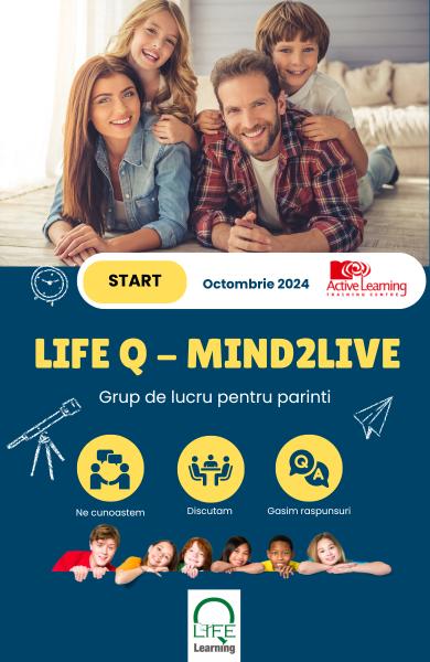 LifeQ-Mind2Live - Grup de lucru pentru părinți